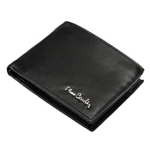 Įkelti vaizdą į galerijos rodinį, Vyriška odinė piniginė, juoda, Pierre Cardin 2939