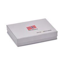 Įkelti vaizdą į galerijos rodinį, Vyriška odinė piniginė, juoda, Nordee 6184