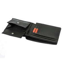 Įkelti vaizdą į galerijos rodinį, Vyriška odinė piniginė, juoda, Pierre Cardin 2939