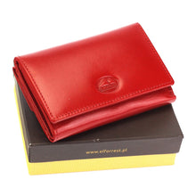 Įkelti vaizdą į galerijos rodinį, Moteriska odine pinigine raudona, EL FORREST su dezute