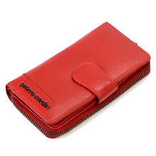 Įkelti vaizdą į galerijos rodinį, Moteriska raudonao dine pinigine Pierre Cardin 2167 gulscia
