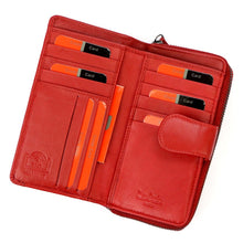 Įkelti vaizdą į galerijos rodinį, Moteriska raudonao dine pinigine Pierre Cardin 2167 vidus1