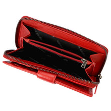 Įkelti vaizdą į galerijos rodinį, Moteriska raudonao dine pinigine Pierre Cardin 2167 vidus3