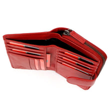 Įkelti vaizdą į galerijos rodinį, Moteriska raudonao dine pinigine Pierre Cardin 2167 virsus