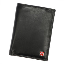 Įkelti vaizdą į galerijos rodinį, Vyriška odinė piniginė, juoda, Albatross