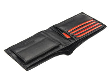 Įkelti vaizdą į galerijos rodinį, Vyriska pinigine juoda su melyna juostele_Pierre Cardin 6552 vidus 2