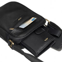 Įkelti vaizdą į galerijos rodinį, Vyriška rankinė per petį, Peterson 2960 atidaryta1