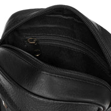 Įkelti vaizdą į galerijos rodinį, Vyriška rankinė per petį, Peterson 2960 atidaryta