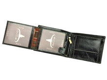 Įkelti vaizdą į galerijos rodinį, Vyriška odinė piniginė, ruda, Wild 6504