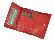 Įkelti vaizdą į galerijos rodinį, Moteriška odinė piniginė, raudona, Gregorio 7144