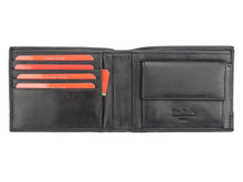 Įkelti vaizdą į galerijos rodinį, Vyriška odinė piniginė, juoda, Pierre Cardin 6569