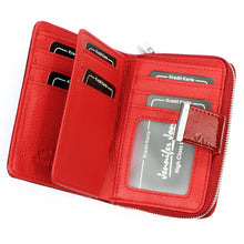 Įkelti vaizdą į galerijos rodinį, Moteriška raudona odinė piniginė, Jennifer Jones 5884