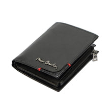 Įkelti vaizdą į galerijos rodinį, Vyriška odinė piniginė, juoda, Pierre Cardin 6394