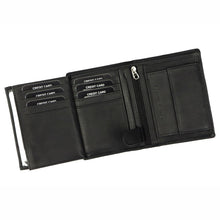 Įkelti vaizdą į galerijos rodinį, Vyriška odinė piniginė, juoda, Nordee 5484