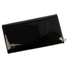 Įkelti vaizdą į galerijos rodinį, Moteriška odinė piniginė, juoda LS-106, Gregorio Galanterija