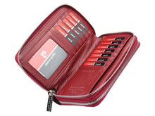 Įkelti vaizdą į galerijos rodinį, Moteriška odinė piniginė, juoda Pierre Cardin 0175 Galanterija