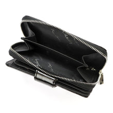 Įkelti vaizdą į galerijos rodinį, Moteriška odinė piniginė, juoda, Pierre Cardin 10021 Galanterija