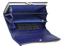 Įkelti vaizdą į galerijos rodinį, Moteriška odinė piniginė, mėlyna, Gregorio 2162 Galanterija