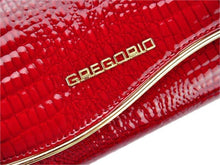 Įkelti vaizdą į galerijos rodinį, Moteriška odinė piniginė, raudona, Gregorio 1128 Galanterija