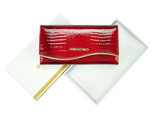 Įkelti vaizdą į galerijos rodinį, Moteriška odinė piniginė, raudona, Gregorio 1128 Galanterija