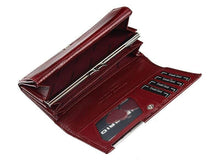 Įkelti vaizdą į galerijos rodinį, Moteriška odinė piniginė, raudona, Gregorio 1432 Galanterija