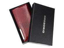 Įkelti vaizdą į galerijos rodinį, Moteriška odinė piniginė, raudona, Gregorio 1432 Galanterija