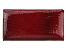 Įkelti vaizdą į galerijos rodinį, Moteriška odinė piniginė, raudona, Gregorio 1623 Galanterija