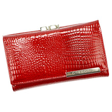 Įkelti vaizdą į galerijos rodinį, Moteriška odinė piniginė, raudona PVGF108, Gregorio Galanterija