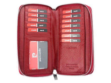 Įkelti vaizdą į galerijos rodinį, Moteriška odinė raudona piniginė, Pierre Cardin 0182 Galanterija