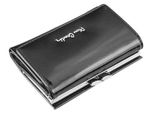 Įkelti vaizdą į galerijos rodinį, Moteriška piniginė odinė, juoda, Pierre Cardin 0120 Galanterija