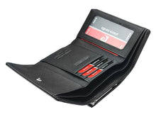 Įkelti vaizdą į galerijos rodinį, Moteriška piniginė odinė, juoda, Pierre Cardin 0120 Galanterija