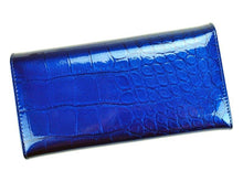 Įkelti vaizdą į galerijos rodinį, Moteriška piniginė odinė, mėlyna, Gregorio 6628 Galanterija