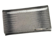 Įkelti vaizdą į galerijos rodinį, Moteriška piniginė odinė, pilka, Gregorio 1838 Galanterija