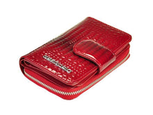 Įkelti vaizdą į galerijos rodinį, Moteriška piniginė odinė, raudona, Gregorio 1852 Galanterija