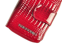 Įkelti vaizdą į galerijos rodinį, Moteriška piniginė odinė, raudona, Gregorio 1852 Galanterija