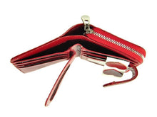 Įkelti vaizdą į galerijos rodinį, Moteriška piniginė odinė, raudona, Gregorio 1852 Galanterija