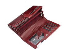 Įkelti vaizdą į galerijos rodinį, Moteriška raudona piniginė, Gregorio 1326 Galanterija