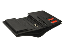 Įkelti vaizdą į galerijos rodinį, Odinė vyriška piniginė, juoda, Pierre Cardin 5782 Galanterija
