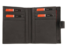Įkelti vaizdą į galerijos rodinį, Odinė vyriška piniginė, juoda, Pierre Cardin 5805 Galanterija