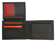 Įkelti vaizdą į galerijos rodinį, Odinė vyriškla piniginė, juoda, Pierre Cardin 5836 Galanterija