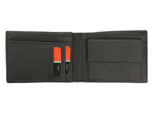 Įkelti vaizdą į galerijos rodinį, Odinė vyriškla piniginė, juoda, Pierre Cardin 5836 Galanterija