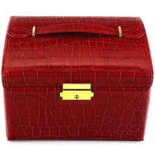 Įkelti vaizdą į galerijos rodinį, Papuošalų dėžutė 2in1, 1vnt., raudona, PATRIZIA 7241 Galanterija