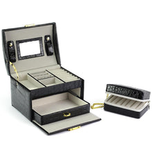 Įkelti vaizdą į galerijos rodinį, Papuošalų dėžutė, juoda, PATRIZIA 7258 Galanterija