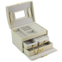 Įkelti vaizdą į galerijos rodinį, Papuošalų dėžutė, kreminė, PATRIZIA 7296 Galanterija