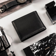 Įkelti vaizdą į galerijos rodinį, Vyriška odinė piniginė, juoda, Peterson 6532