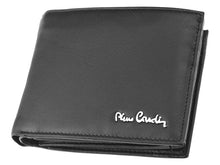 Įkelti vaizdą į galerijos rodinį, Vyriška odinė piniginė, juoda, Pierre Cardin 1042 Galanterija