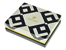 Įkelti vaizdą į galerijos rodinį, Vyriška odinė piniginė, juoda su raudona juostele, Pierre Cardin 3702 Galanterija