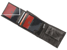 Įkelti vaizdą į galerijos rodinį, Vyriška odinė piniginė, pilkšvai juoda, Pierre Cardin 9402 Galanterija