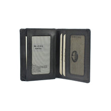Įkelti vaizdą į galerijos rodinį, Vyriška odinė piniginė su RFID sistema, juoda, El forrest 3776 Galanterija