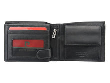 Įkelti vaizdą į galerijos rodinį, Vyriška piniginė, juoda, Pierre Cardin 0316 Galanterija
